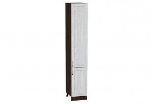 Шкаф пенал с 2-мя дверцами Шале White Dreamline / Graphite 40 х 57,6 х 233,6 см