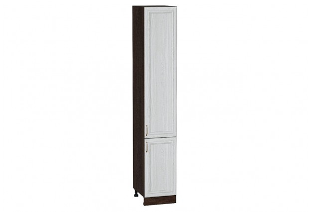 Шкаф пенал с 2-мя дверцами Шале White Dreamline / Graphite 40 х 57,6 х 233,6 см