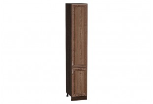Шкаф пенал с 2-мя дверцами Шале Brown Dreamline / Graphite 40 х 57,6 х 233,6 см