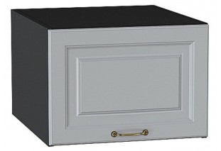 Шкаф верхний горизонтальный глубокий Ницца Графит / Graphite 50 х 57,4 х 35,8 см