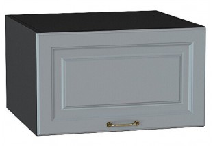 Шкаф верхний горизонтальный глубокий Ницца Графит / Graphite 60 х 57,4 х 35,8 см