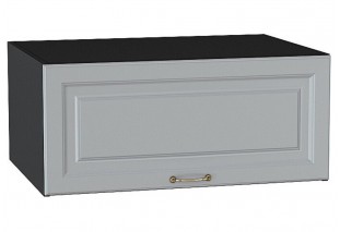 Шкаф верхний горизонтальный глубокий Ницца Графит / Graphite 80 х 57,4 х 35,8 см
