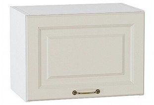Шкаф верхний горизонтальный Ницца Агат / Белый 50 х 31,8 х 35,8 см