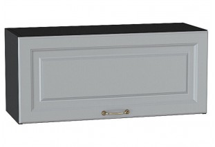 Шкаф верхний горизонтальный Ницца Графит / Graphite 80 х 31,8 х 35,8 см