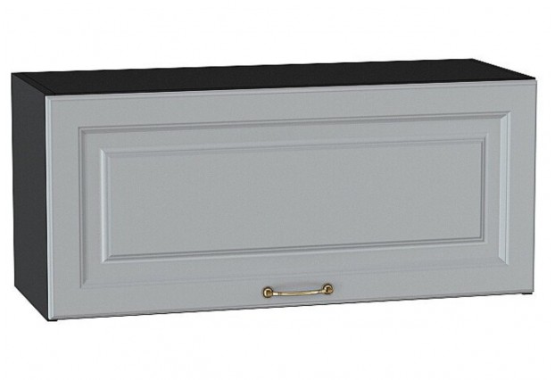 Шкаф верхний горизонтальный Ницца Графит / Graphite 80 х 31,8 х 35,8 см