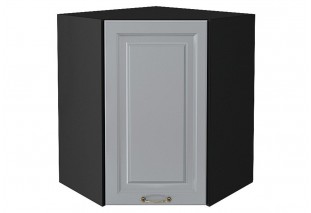 Шкаф верхний угловой Ницца Графит / Graphite 60 х 60 х 71,6 см