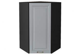Шкаф верхний угловой Ницца Графит / Graphite 60 х 60 х 92 см