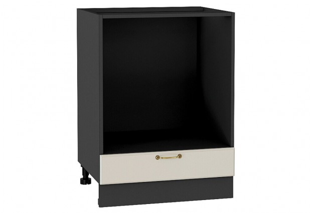 Шкаф нижний под духовку Ницца Агат / Graphite 60 х 47,4 х 81,6 см