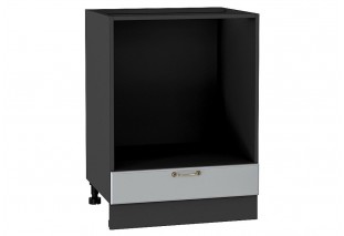 Шкаф нижний под духовку Ницца Графит / Graphite 60 х 47,4 х 81,6 см