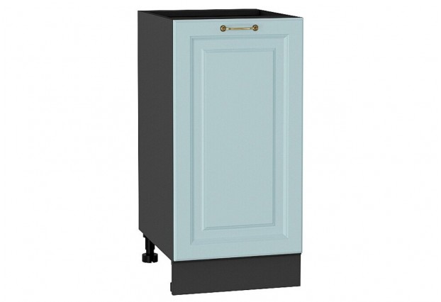 Шкаф нижний с 1-ой дверцей Ницца Голубой / Graphite 40 х 47,8 х 81,6 см