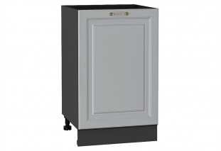 Шкаф нижний с 1-ой дверцей Ницца Графит / Graphite 50 х 47,8 х 81,6 см