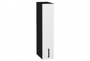 Шкаф верхний бутылочница Лофт Super White / Graphite 15 х 32 х 71,6 см