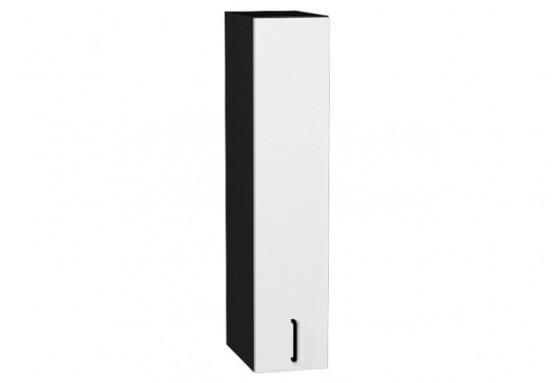 Шкаф верхний бутылочница Лофт Super White / Graphite 20 х 32 х 92 см
