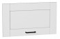 Шкаф верхний горизонтальный глубокий Лофт Super White / Graphite 60 х 57,6 х 35,8 см