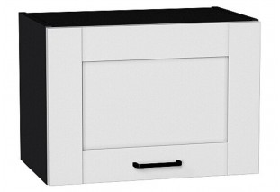 Шкаф верхний горизонтальный Лофт Super White / Graphite 50 х 32 х 35,8 см