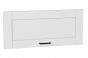 Шкаф верхний горизонтальный Лофт Super White / Graphite 80 х 32 х 35,8 см