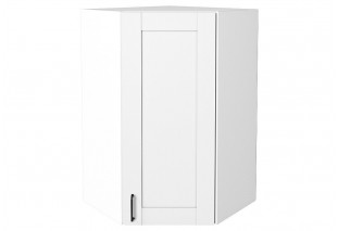 Шкаф верхний угловой Лофт Super White / Белый 60 х 60 х 92 см