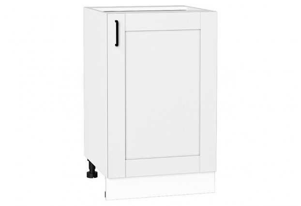 Шкаф нижний с 1-ой дверцей Лофт Super White / Белый 50 х 48 х 81,6 см