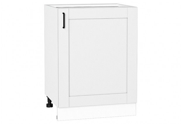 Шкаф нижний с 1-ой дверцей Лофт Super White / Белый 60 х 48 х 81,6 см
