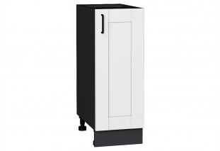 Шкаф нижний с 1-ой дверцей Лофт Super White / Graphite 30 х 48 х 81,6 см