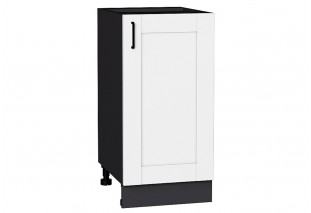 Шкаф нижний с 1-ой дверцей Лофт Super White / Graphite 40 х 48 х 81,6 см