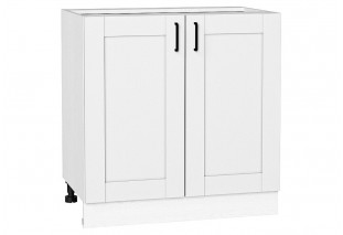 Шкаф нижний с 2-мя дверцами Лофт Super White / Белый 80 х 48 х 81,6 см