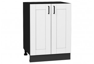 Шкаф нижний с 2-мя дверцами Лофт Super White / Graphite 60 х 48 х 81,6 см