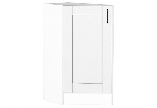 Шкаф нижний торцевой Лофт Super White / Белый 29,6 х 55,4 х 81,6 см