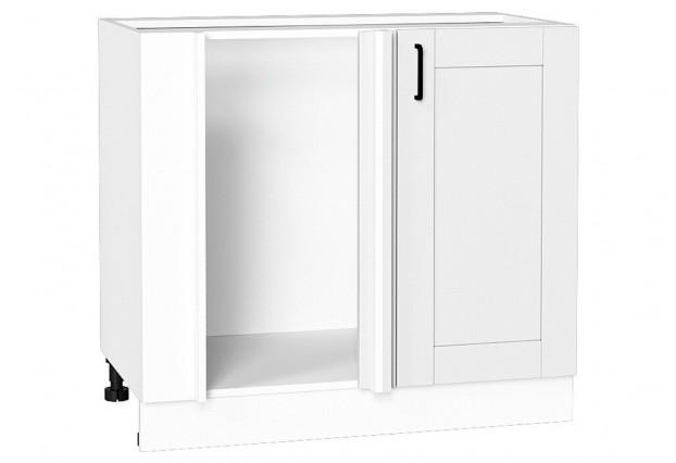 Шкаф нижний угловой Лофт Super White / Белый 89 х 48 х 81,6 см