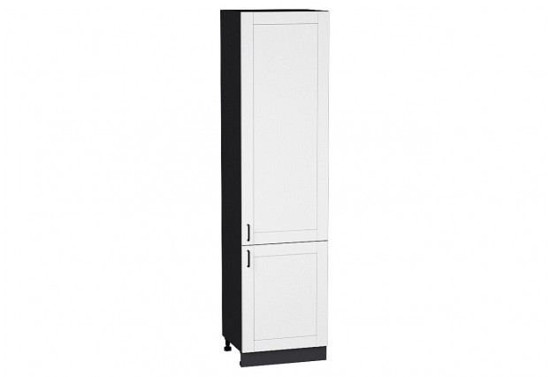 Шкаф пенал с 2-мя дверцами Лофт Super White / Graphite 60 х 57,6 х 233,6 см