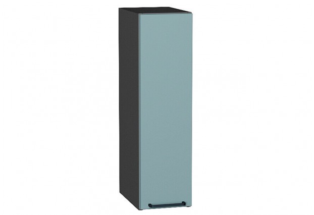 Шкаф верхний бутылочница Флэт Grey-green In 2S / Graphite 20 х 31,8 х 71,6 см