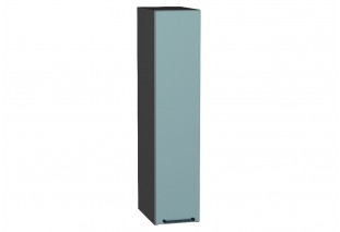 Шкаф верхний бутылочница Флэт Grey-green In 2S / Graphite 20 х 31,8 х 92 см