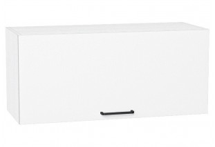 Шкаф верхний горизонтальный Флэт White In 2S / Белый 80 х 31,8 х 35,8 см
