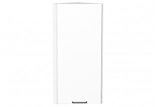 Шкаф верхний торцевой Флэт White In 2S / Белый 30 х 30,6 х 92 см