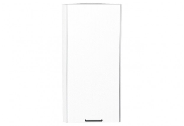 Шкаф верхний торцевой Флэт White In 2S / Белый 30 х 30,6 х 92 см