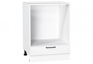 Шкаф нижний под духовку Флэт White In 2S / Белый 60 х 47,6 х 81,6 см