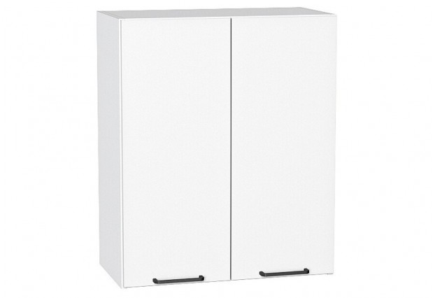 Шкаф верхний с 2-мя дверцами Флэт White In 2S / Белый 60 х 31,8 х 71,6 см