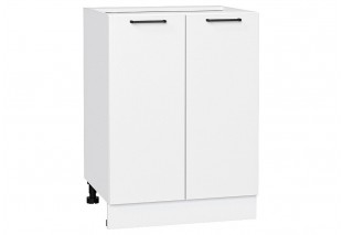 Шкаф нижний с 2-мя дверцами Флэт White In 2S / Белый 60 х 47,8 х 81,6 см