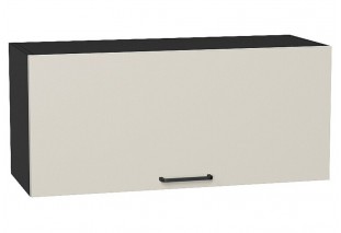 Шкаф верхний горизонтальный Флэт Cashmere In 2S / Graphite 80 х 31,8 х 35,8 см