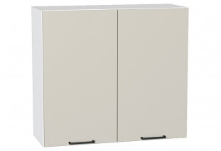 Шкаф верхний с 2-мя дверцами Флэт Cashmere In 2S / Белый 80 х 31,8 х 71,6 см
