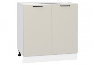Шкаф нижний с 2-мя дверцами Флэт Cashmere In 2S / Белый 80 х 47,8 х 81,6 см
