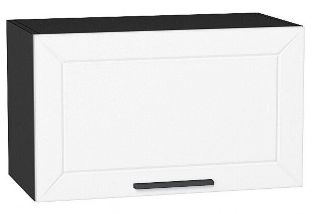 Шкаф верхний горизонтальный Глетчер Айленд Силк / Graphite 60 х 31,8 х 35,8 см