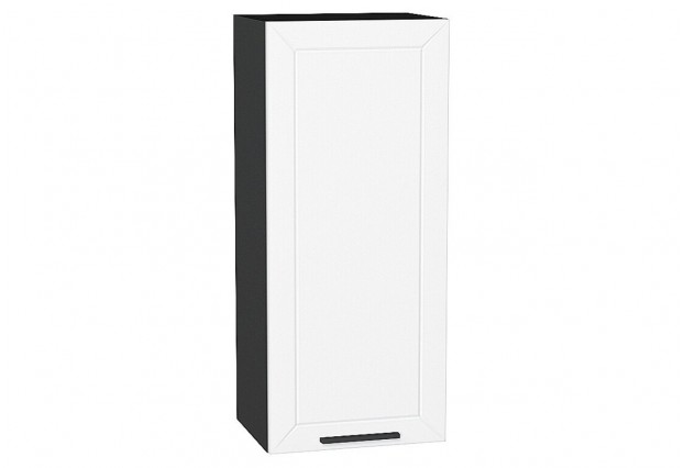 Шкаф верхний с 1-ой дверцей Глетчер Айленд Силк / Graphite 40 х 31,8 х 92 см