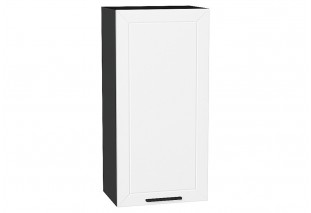 Шкаф верхний с 1-ой дверцей Глетчер Айленд Силк / Graphite 45 х 31,8 х 92 см