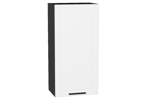 Шкаф верхний с 1-ой дверцей Глетчер Айленд Силк / Graphite 45 х 31,8 х 92 см