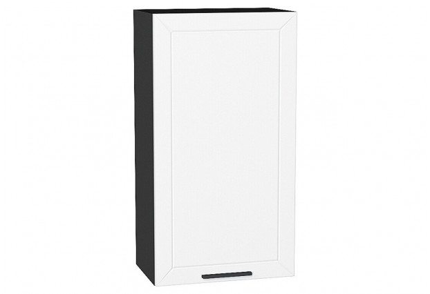 Шкаф верхний с 1-ой дверцей Глетчер Айленд Силк / Graphite 50 х 31,8 х 92 см