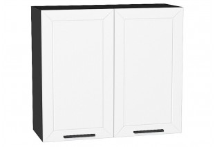 Шкаф верхний с 2-мя дверцами Глетчер Айленд Силк / Graphite 80 х 31,8 х 71,6 см
