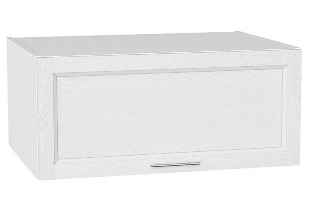Шкаф верхний горизонтальный глубокий Сканди White Softwood / Белый 80 х 57,6 х 35,8 см