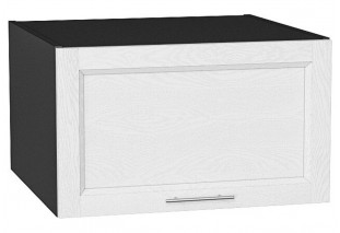 Шкаф верхний горизонтальный глубокий Сканди White Softwood / Graphite 60 х 57,6 х 35,8 см