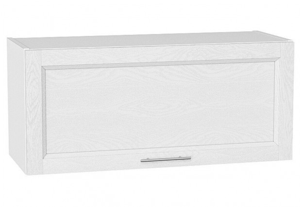 Шкаф верхний горизонтальный Сканди White Softwood / Белый 80 х 32 х 35,8 см